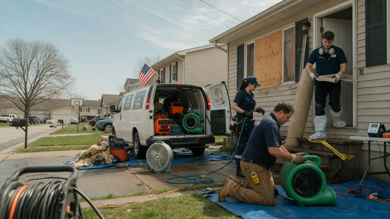 Water Damage Restoration in Castlewood, SD near me